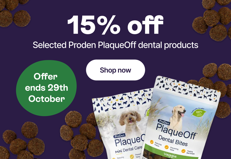 15% off Selected Proden PlaqueOff dental products