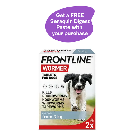 FRONTLINE WORMER Flavoured Tablets for Dogs (3kg and over) 2902