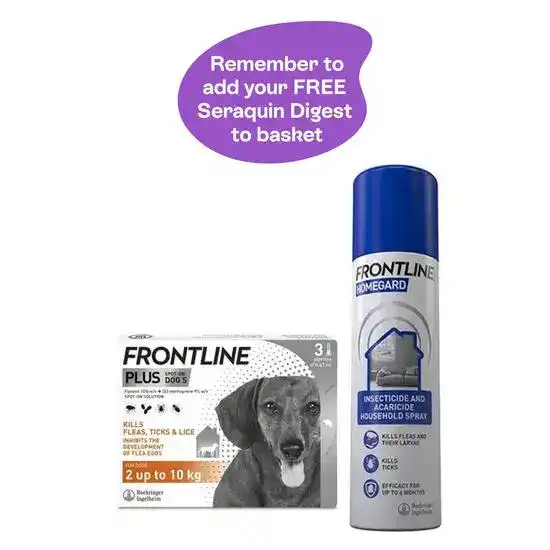 FRONTLINE PLUS Spot-On Pipettes for Dogs and FRONTLINE Homegard Spray Flea and T 3246