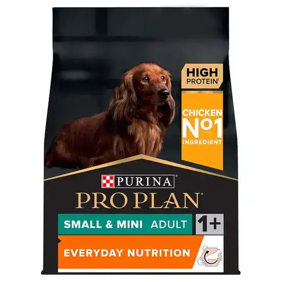 PURINA PRO PLAN Small & Mini Breed Adult 1+ Everyday Nutrition Dry Dog Food with Chicken 1573