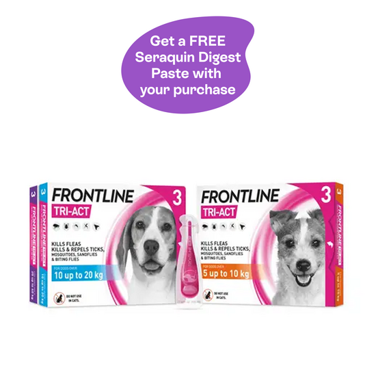 FRONTLINE TRI-ACT Spot-On Flea & Tick Treatment for Dogs 3240