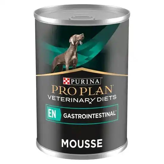 PURINA PRO PLAN VETERINARY DIETS Adult EN Gastrointestinal Wet Dog Food Mousse 400g Cans 7000