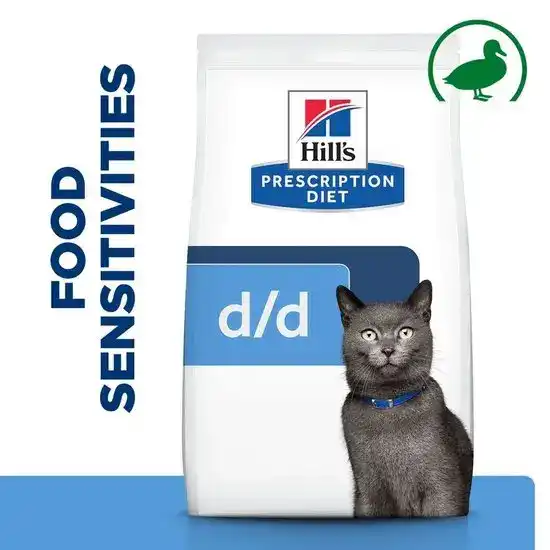 Hill's PRESCRIPTION DIET d/d Food Sensitivities Dry Cat Food with Duck & Green Pea 2941