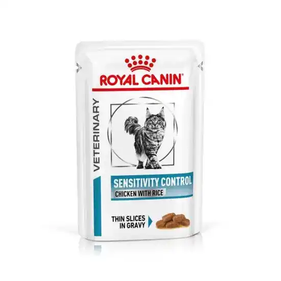 Royal Canin Veterinary Sensitivity Control Wet Cat Food Chicken in Gravy 85g Pou 2285