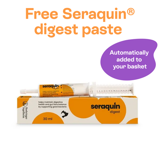 FREE Seraquin Digest Digestive Health Paste for Dogs & Cats 30ml 19632