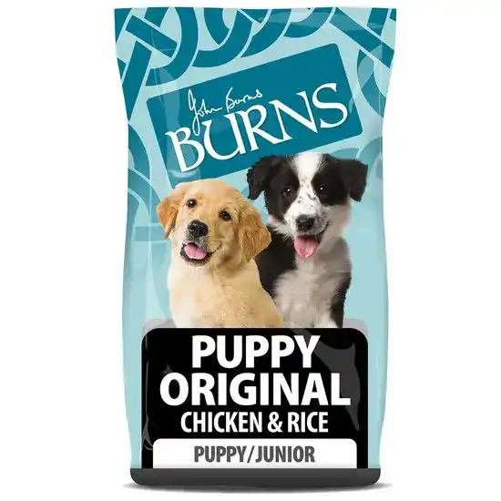 Burns Original Puppy & Junior Dry Dog Food with Chicken & Rice 9401