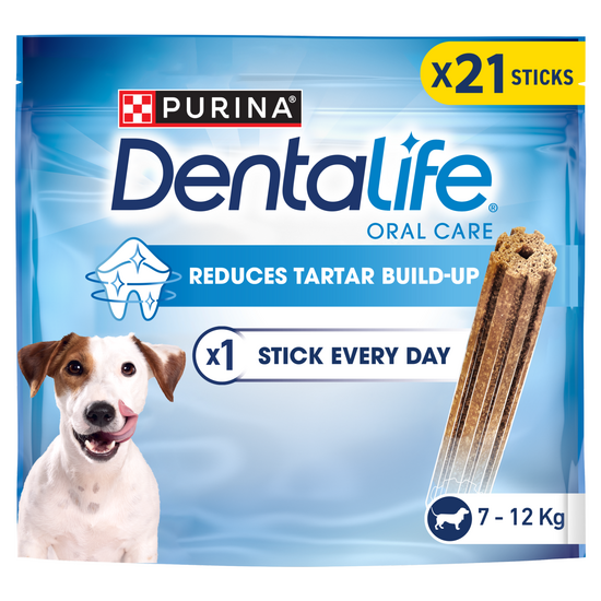PURINA Dentalife Daily Oral Care Dental Chews for Small Dogs (7kg-12kg) 16287