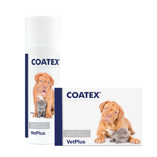 COATEX Essential Fatty Acid Skin and Coat Supplement for Dogs and Cats 2865
