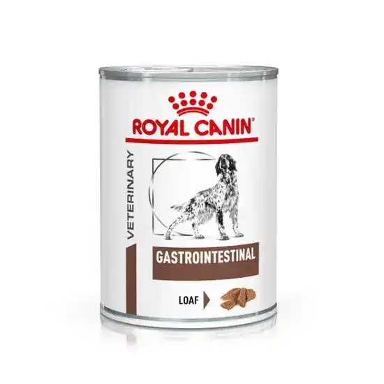 ROYAL CANIN Veterinary Health Nutrition Gastrointestinal Wet Dog Food Loaf 400g Cans 2722