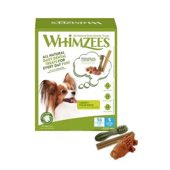 Whimzees Dental Treats Variety Box for Dogs 11380