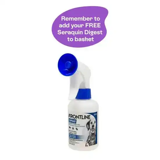 FRONTLINE Flea & Tick Spray for Dogs & Cats 0.25% w/v 2922