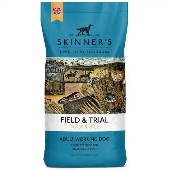 Skinner's Field & Trial Working Adult Dry Dog Food Duck & Rice 11355