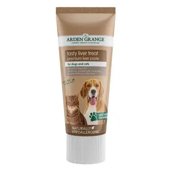Arden Grange Premium Tasty Treat Paste for Dogs & Cats with Liver 75g Tube 7850