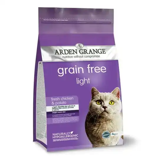 Arden Grange Grain Free Adult Light Dry Cat Food with Fresh Chicken & Potato 10570