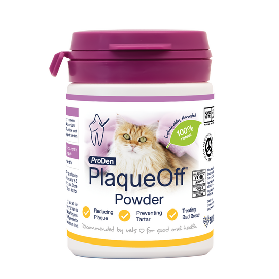 ProDen PlaqueOff Powder for Cats 40g Tub 2170
